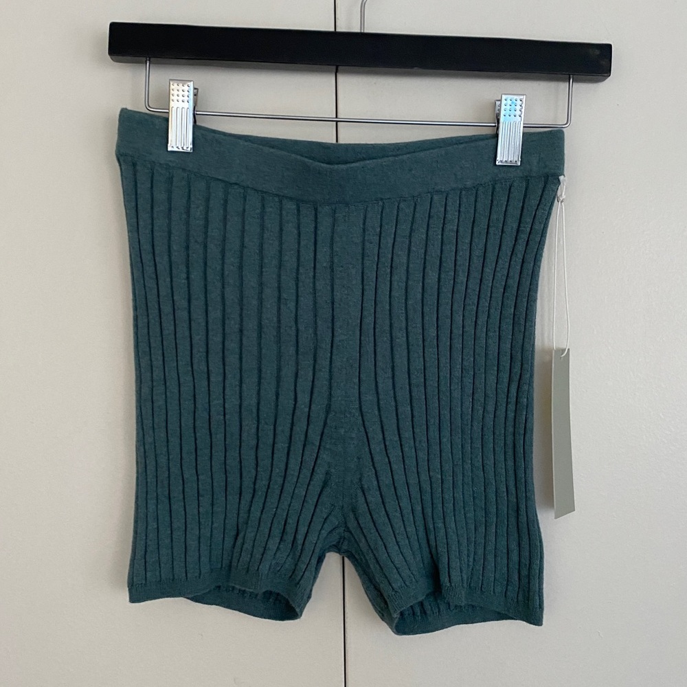 One Grey Day Cambridge Ribbed Sweater Short